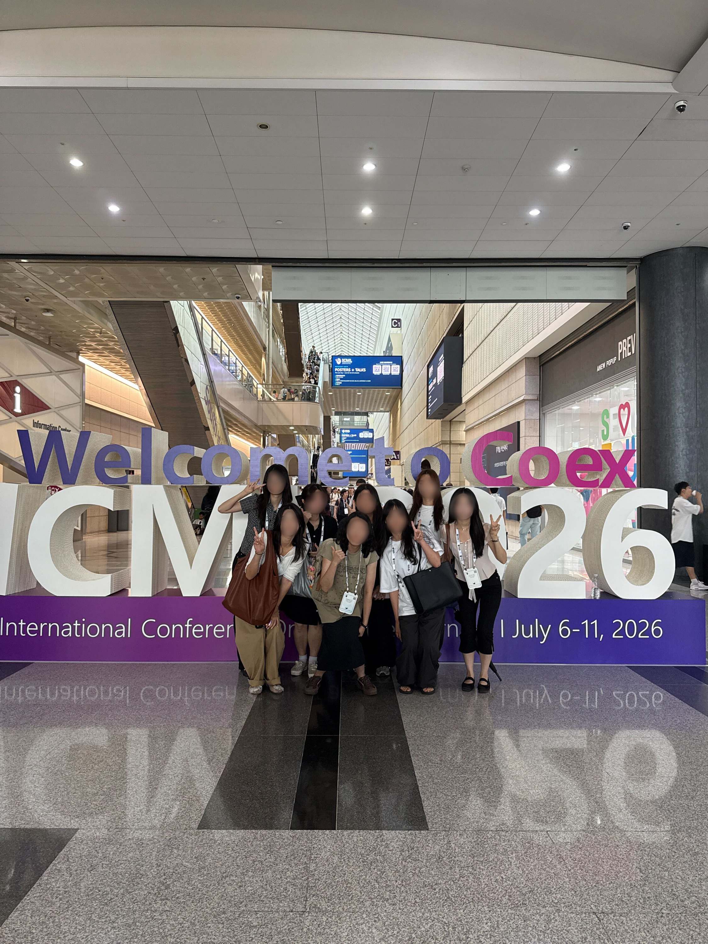 We went to ICML 2026 held in Seoul!
