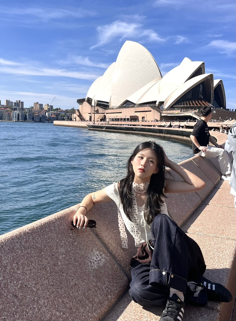 Beautiful view with sunburn in forehead🔥
